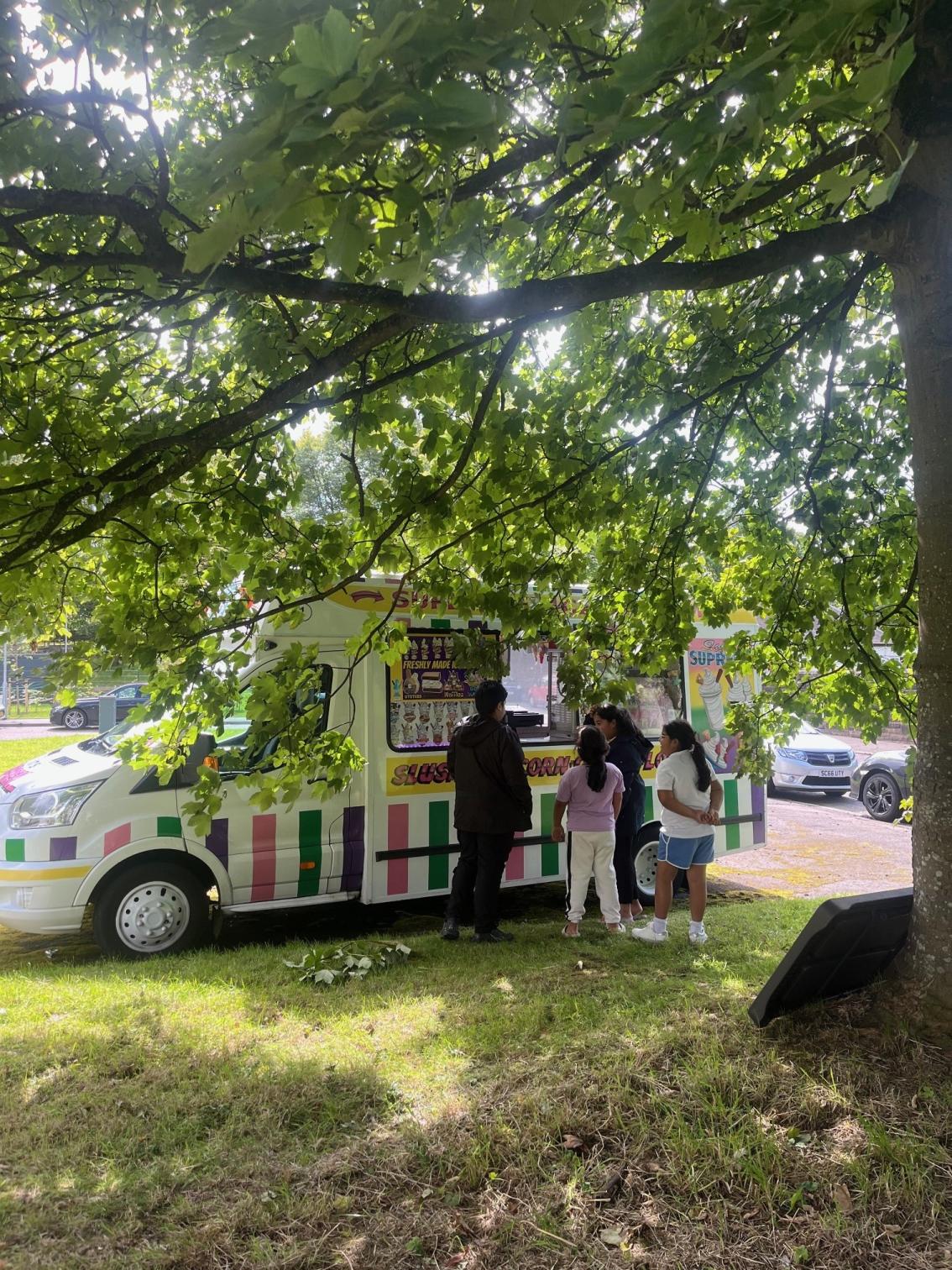 GALA DAY ice cream truck